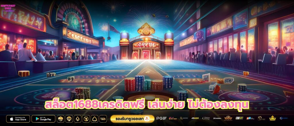 สล็อต1688เครดิตฟรี เล่นง่าย ไม่ต้องลงทุน